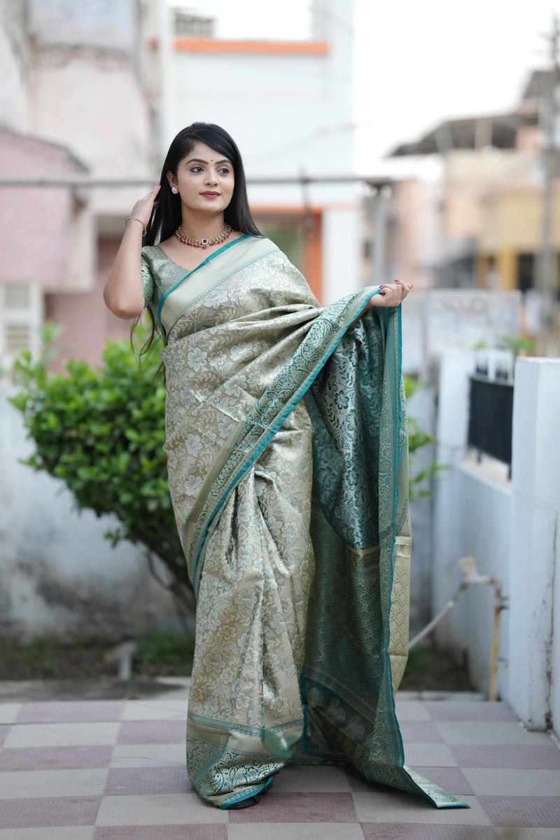 Royal Kanjivaram Silk Sarees Green