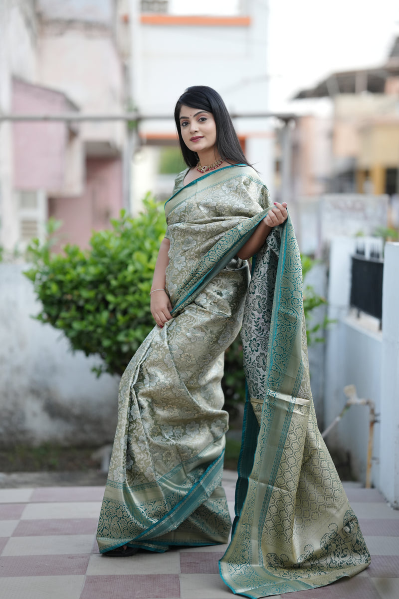 Royal Kanjivaram Silk Sarees Green