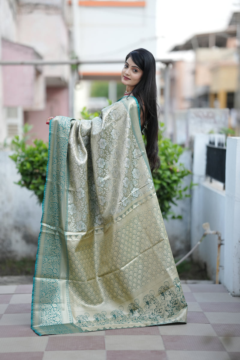 Royal Kanjivaram Silk Sarees Green