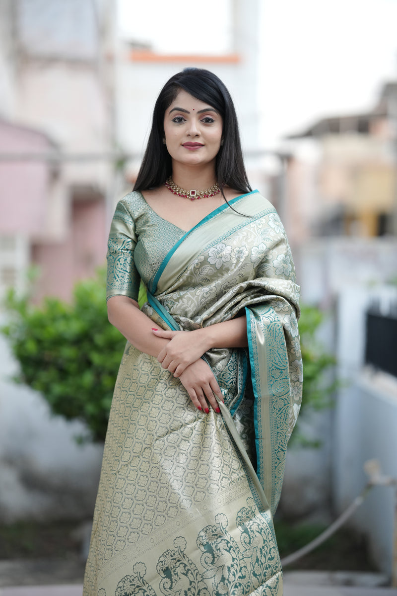Royal Kanjivaram Silk Sarees Green