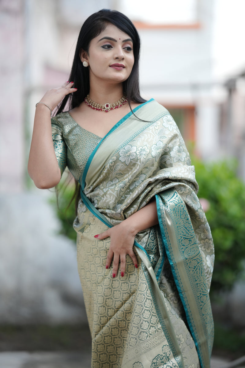 Royal Kanjivaram Silk Sarees Green
