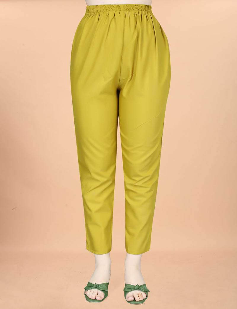 Cotton Blend Yellow Kurta Set with Dupatta
